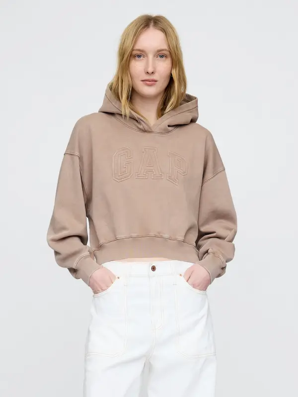 GAP GAP Oversize crop sweatshirt - Women's