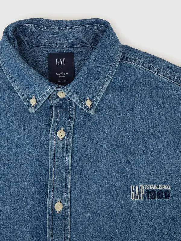 GAP GAP Oversize denim shirt - Men's