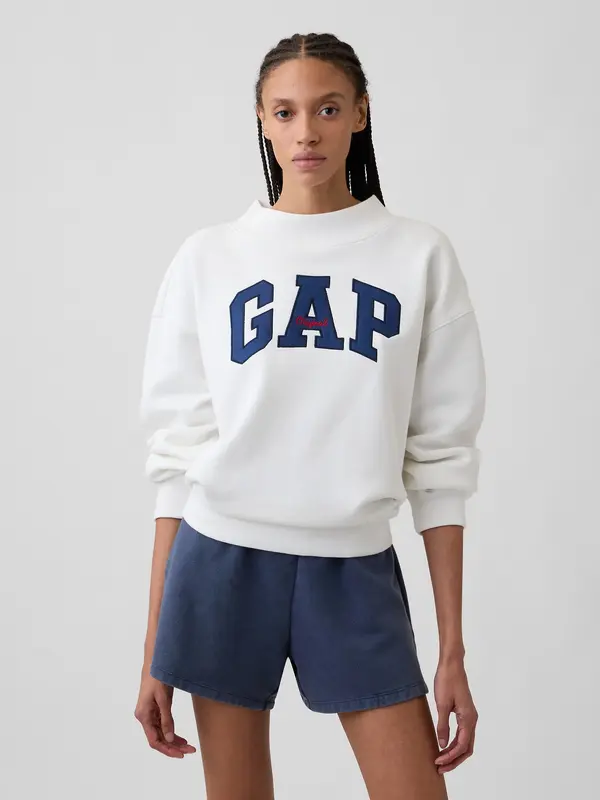 GAP GAP Oversize pulover z logotipom
