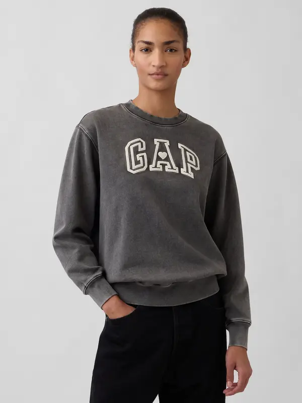 GAP GAP Oversize pulover z logotipom VintageSoft