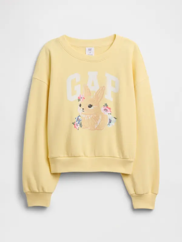 GAP GAP Oversize pulover z logotipom za deklice