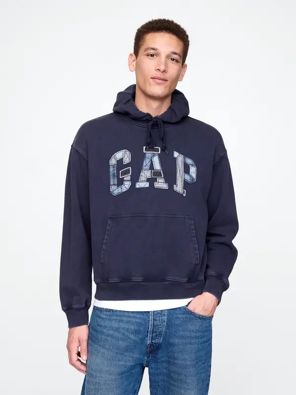GAP GAP Oversize sweatshirt Patchwork Logo - Men's
