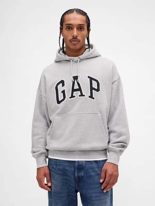 GAP GAP Oversize Sweatshirt with Extra Heavyweight Unisex Logo - Men's