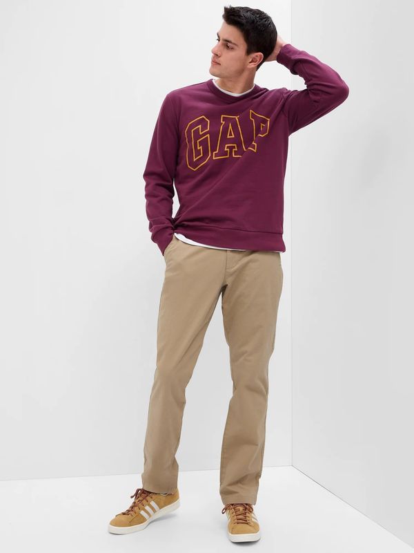 GAP GAP Pants essential khakis in straight fit with Flex - Men