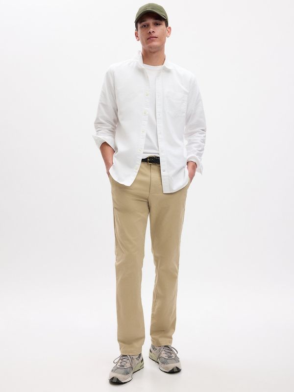 GAP GAP Pants modern khakis in straight fit with Flex - Men