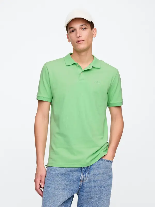 GAP GAP Polo pique t-shirt - Men's