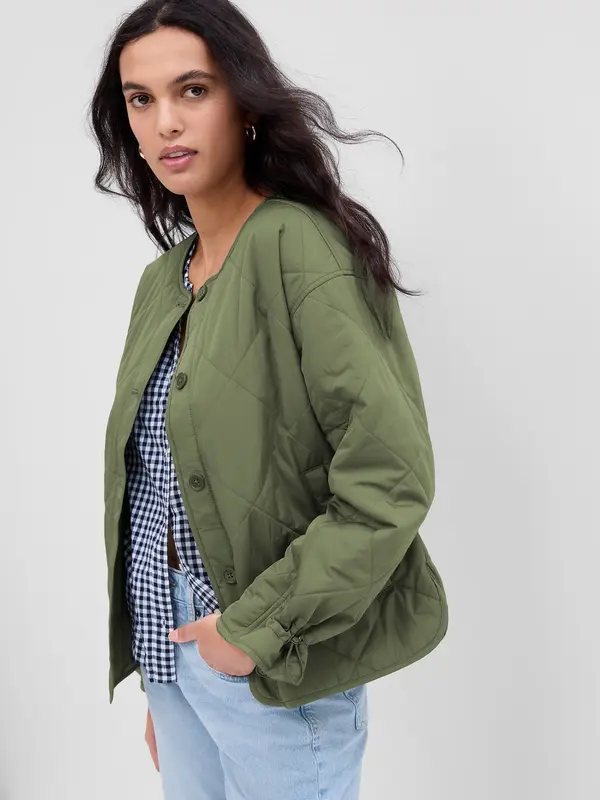 GAP GAP Quilted Light Jacket - Women
