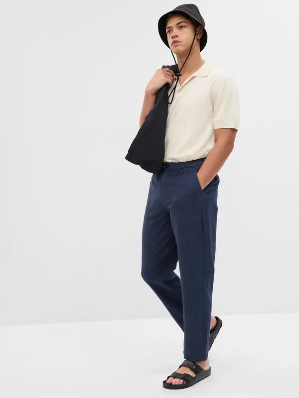GAP GAP Relaxed Taper Trousers - Mens