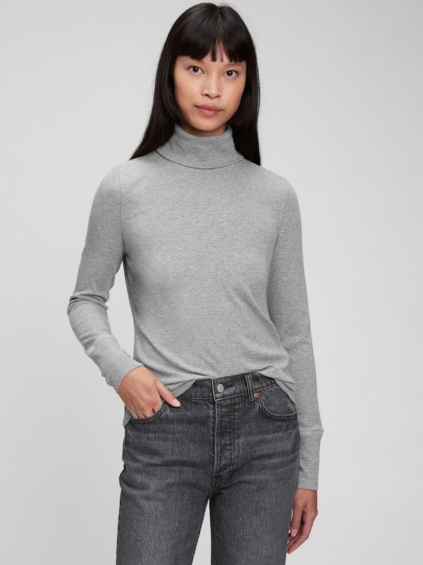 GAP GAP Ribbed T-shirt with turtleneck - Women