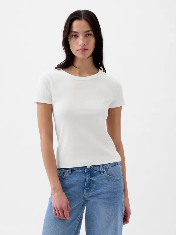 GAP GAP Ribbed T-shirt - Women