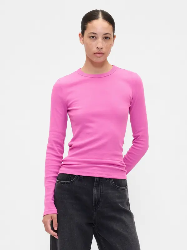 GAP GAP Ribbed T-Shirt - Women's