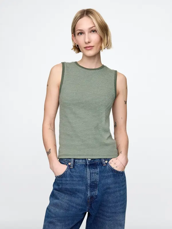 GAP GAP Ribbed top - Women's