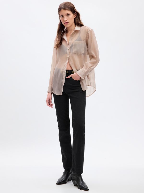 GAP GAP Sheer Oversize Shirt - Women's