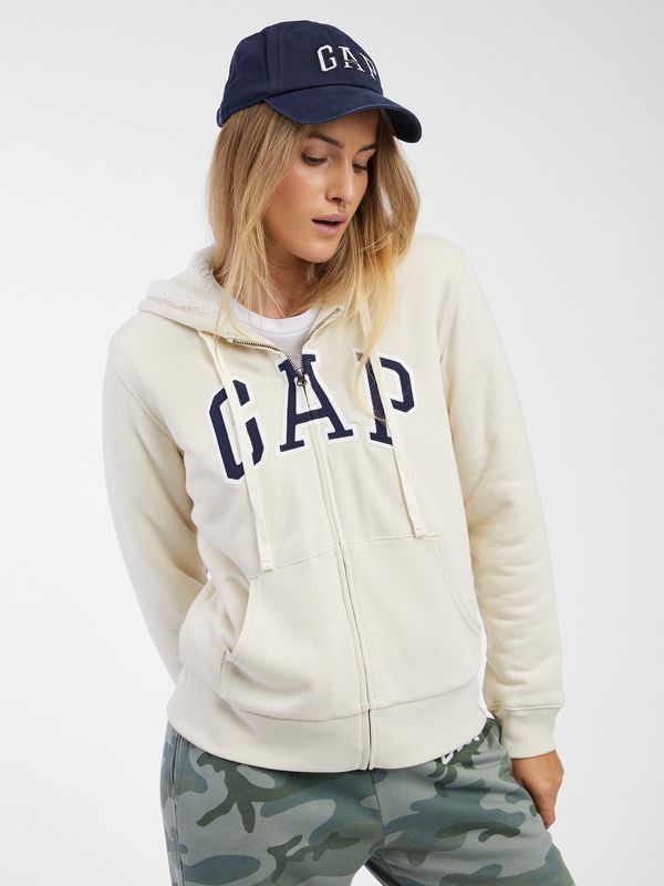 GAP GAP Sherpa Logo Sweatshirt - Women