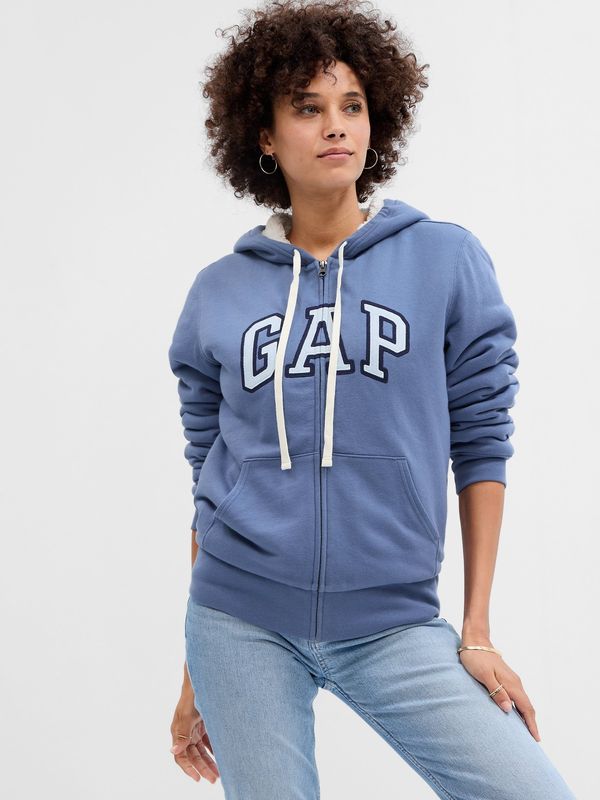 GAP GAP Sherpa Logo Sweatshirt - Women