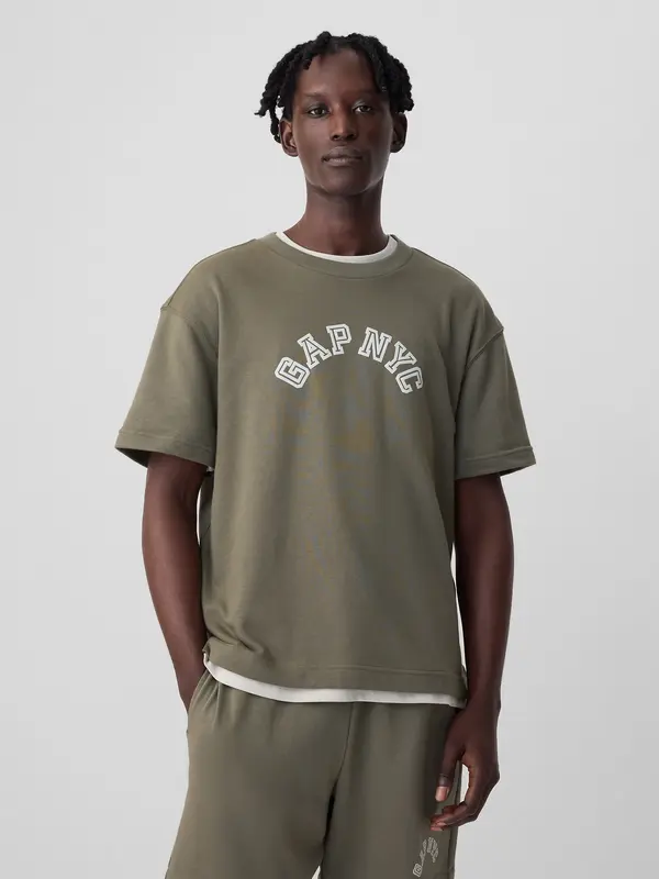 GAP GAP Short Sleeve Sweatshirt - Mens