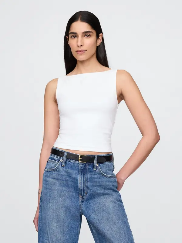 GAP GAP Stretch crop top - Women's