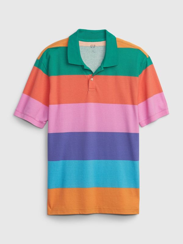 GAP GAP Striped Polo T-shirt - Men