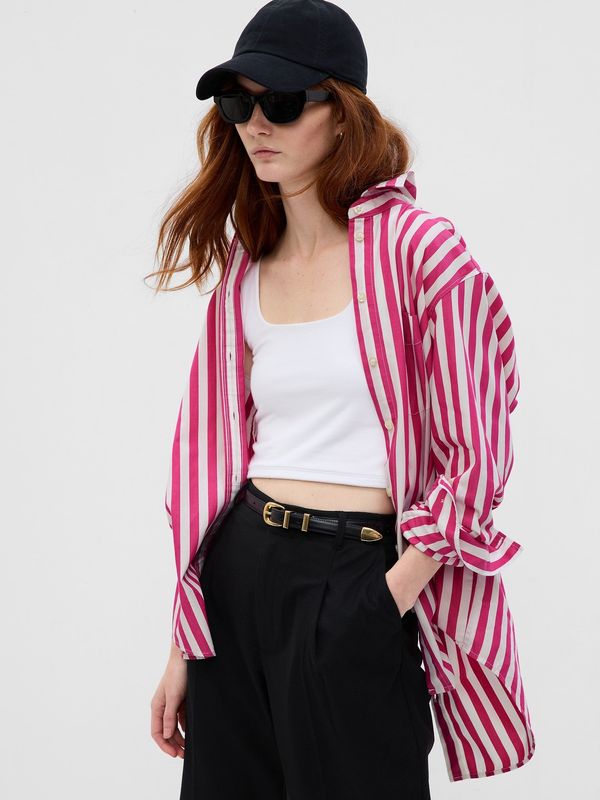 GAP GAP Striped Shirt Oversized - Women