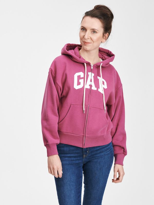 GAP GAP Sweatshirt Logo Zipper - Women