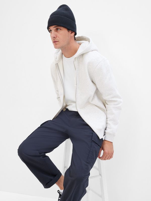 GAP GAP Sweatshirt vintage soft zipper and hood - Men