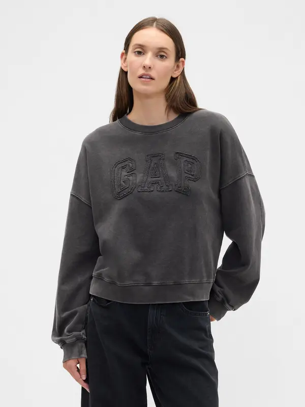 GAP GAP Sweatshirt with French Terry Logo - Ladies