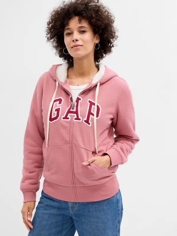 GAP GAP Sweatshirt with Sherpa Logo - Ladies