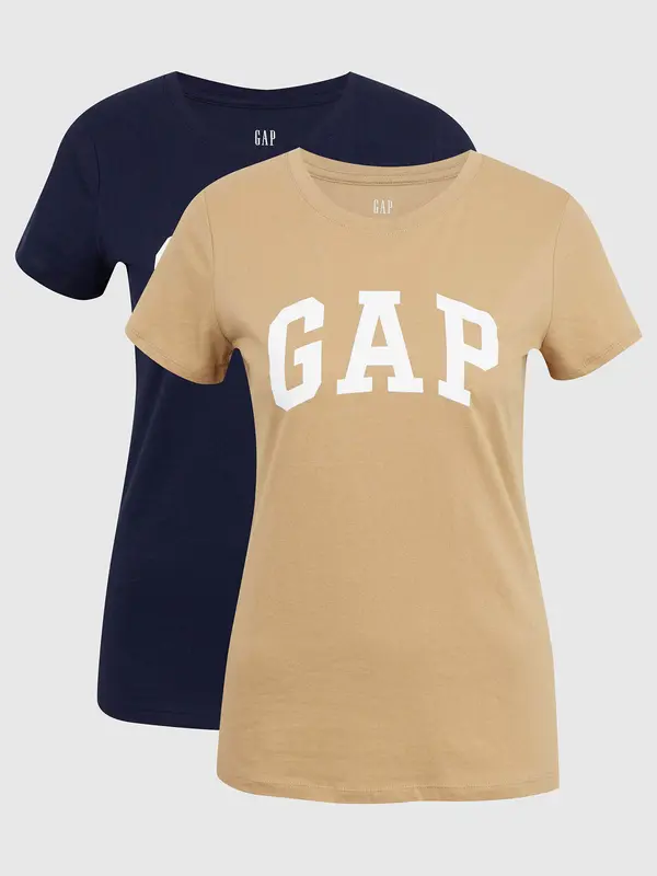 GAP GAP T-shirt Logo franchise classic t-shirt, 2pcs - Women's