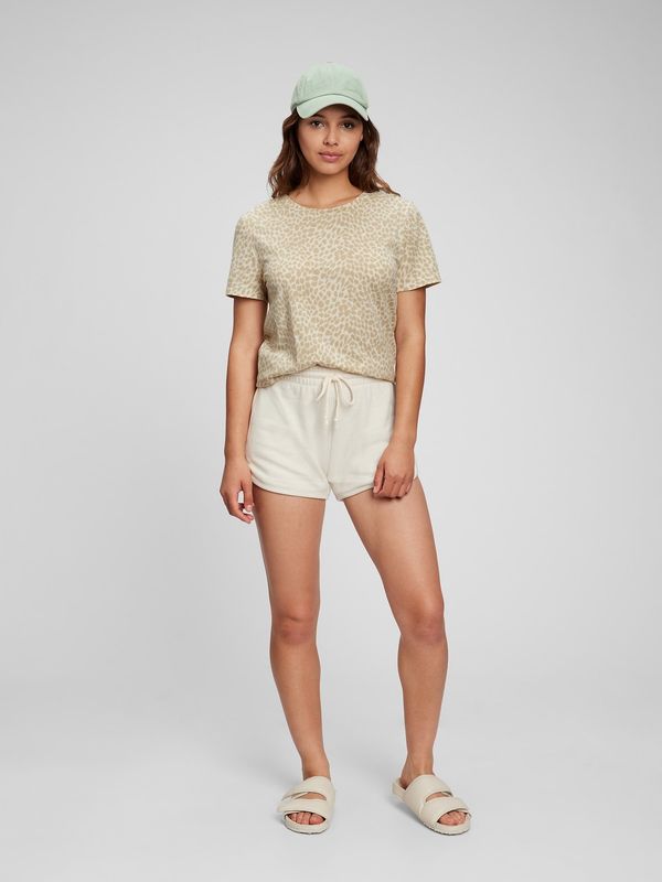 GAP GAP T-shirt organic vintage leopard - Women