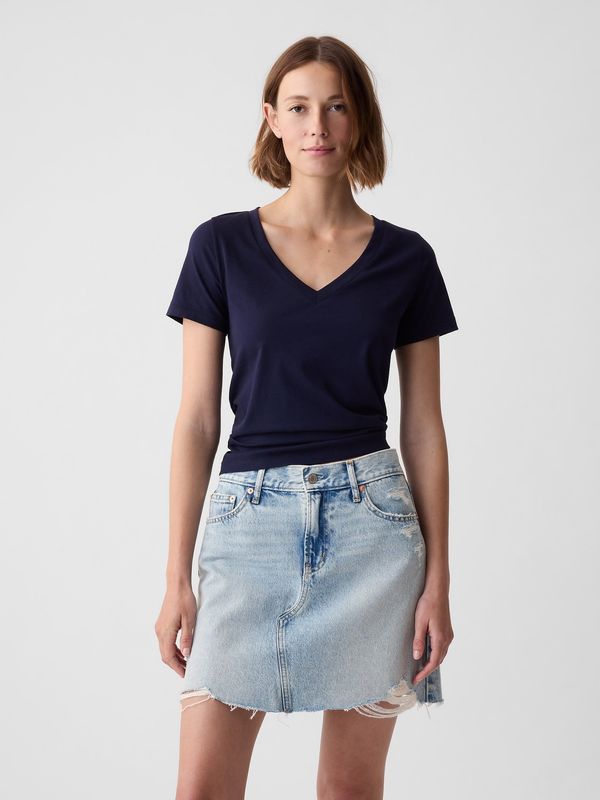 GAP GAP T-Shirt Organic Vintage V-neck - Women