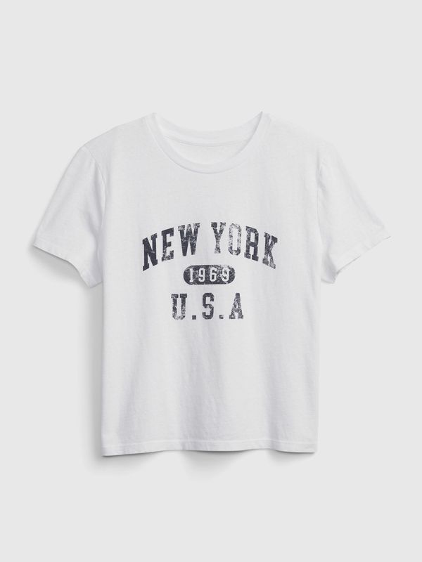 GAP GAP T-shirt shrunken graphic t-shirt - Women's