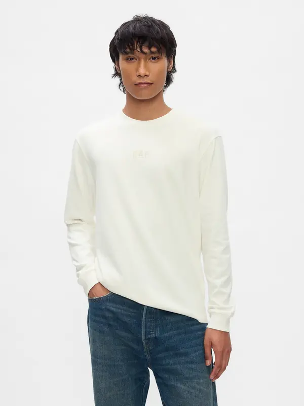 GAP GAP T-shirt with Heavyweight logo - Men's