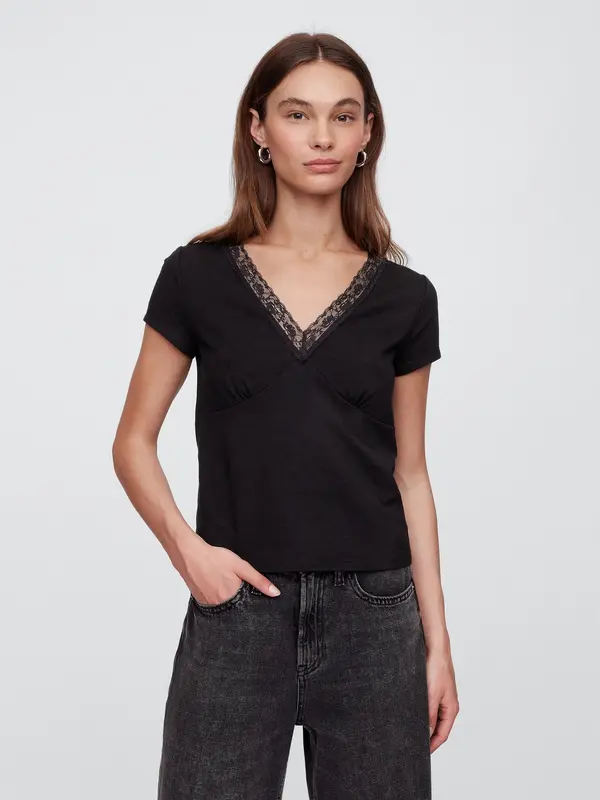 GAP GAP T-shirt with lace - Women's