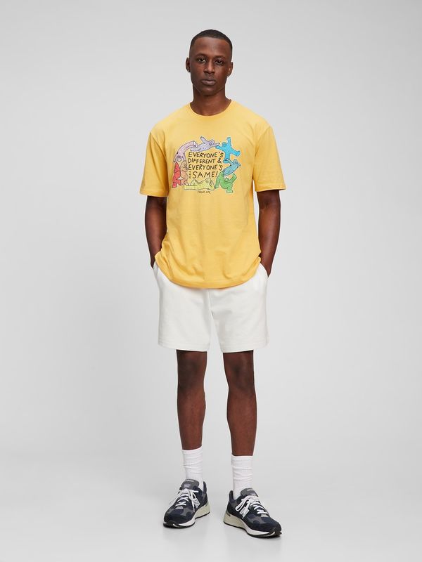 GAP GAP T-shirt with logo x Frank Ape - Men