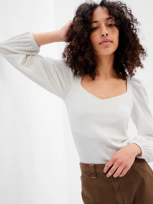 GAP GAP T-shirt with puffed sleeves - Ladies