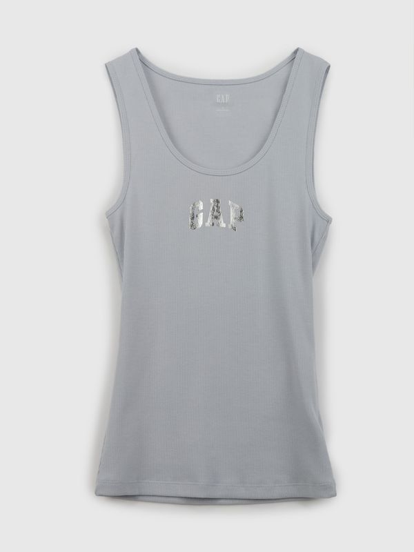 GAP GAP Tank Top with Metallic Logo - Women