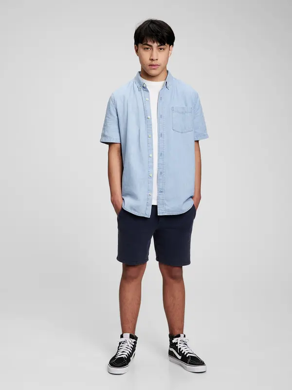 GAP GAP Teen Denim Washwell Shirt - Boys