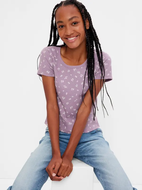 GAP GAP Teen Patterned T-Shirt - Girls