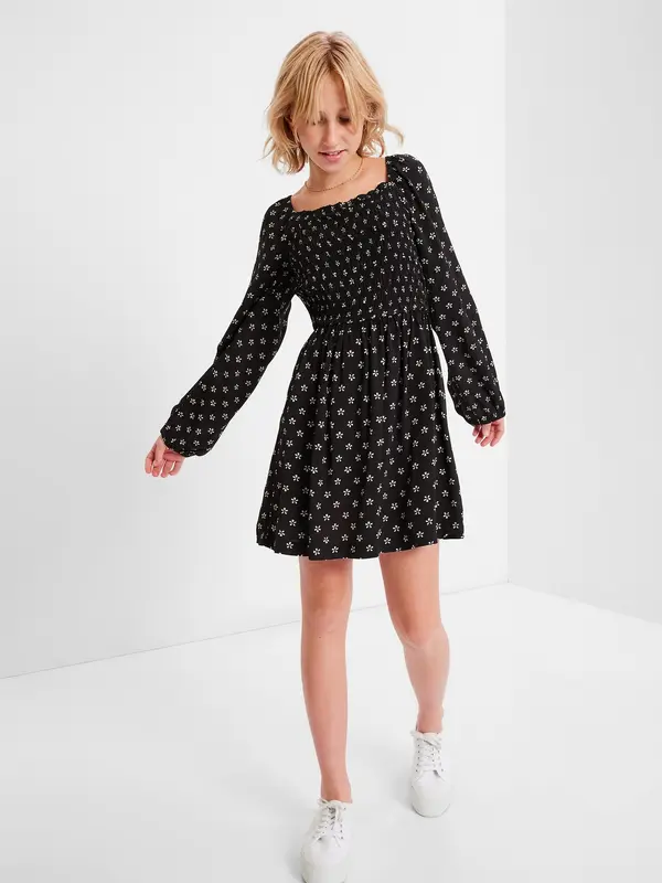 GAP GAP Teen Polka Dot Dress Lenzing™ Ecovero™ - Girls