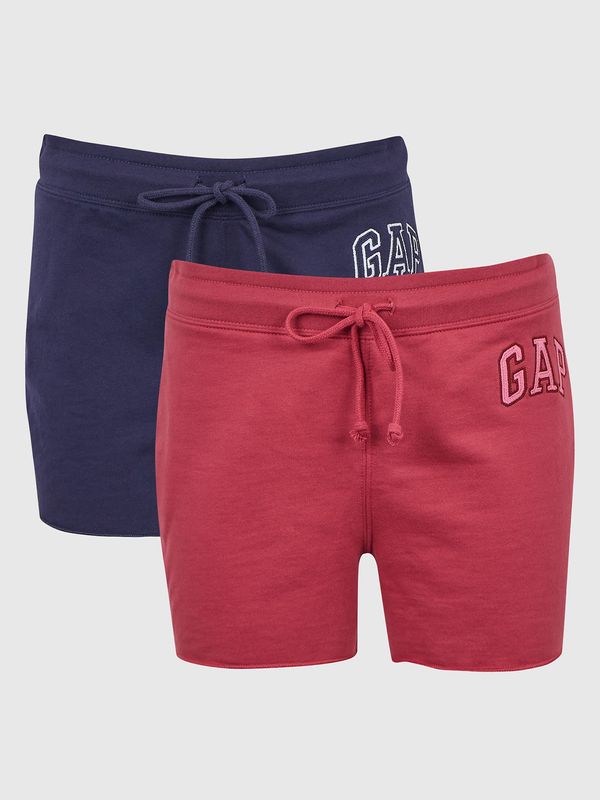 GAP GAP Tracksuit Shorts with Logo, 2pcs - Women