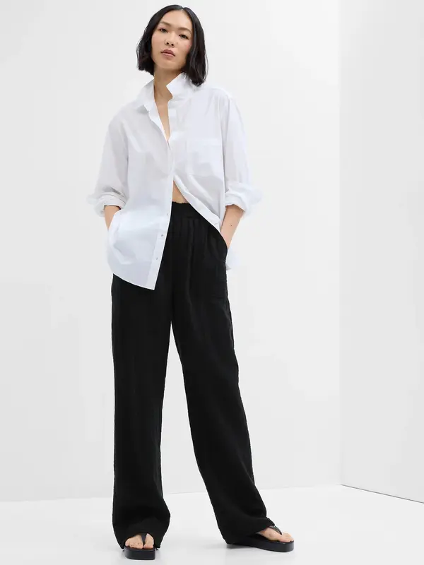 GAP GAP Trousers with elastic waistband - Ladies