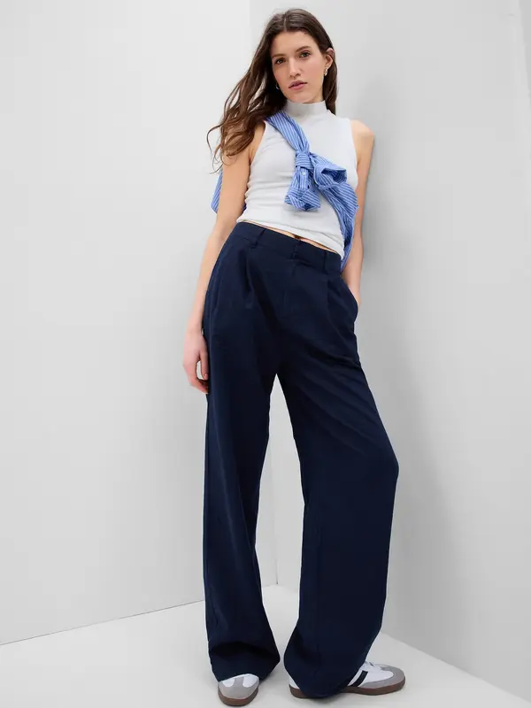 GAP GAP Trousers with Linen - Ladies