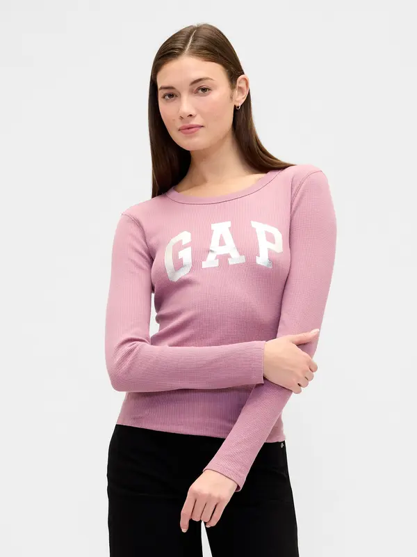 GAP GAP Waffle Pattern T-Shirt - Women's