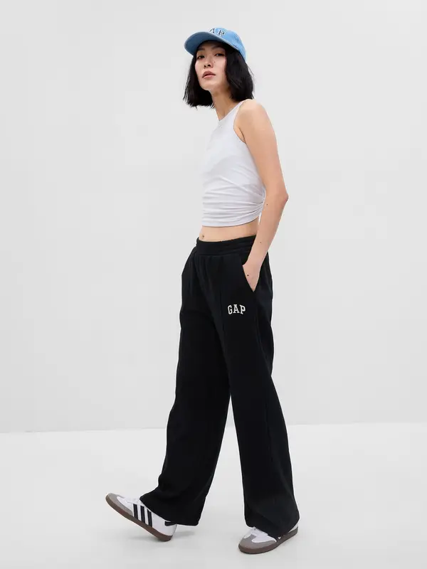 GAP GAP Wide Sweatpants Vintage Soft - Women's