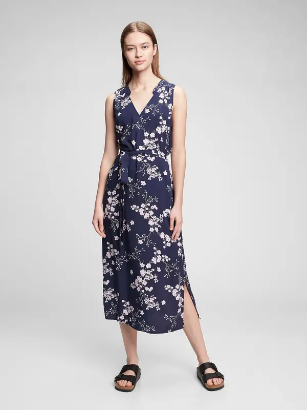 GAP GAP Zen Neck Maxi Dress - Ladies