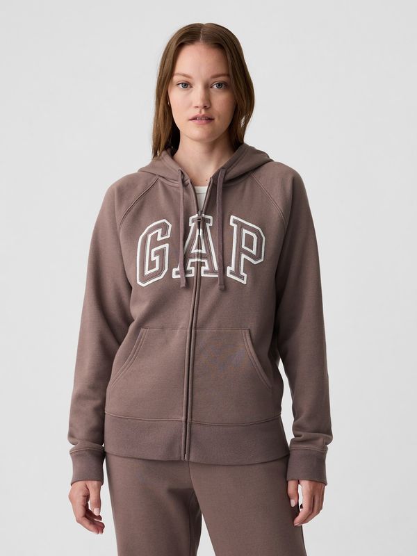 GAP GAP Zip-up hoodie with logo - Women's