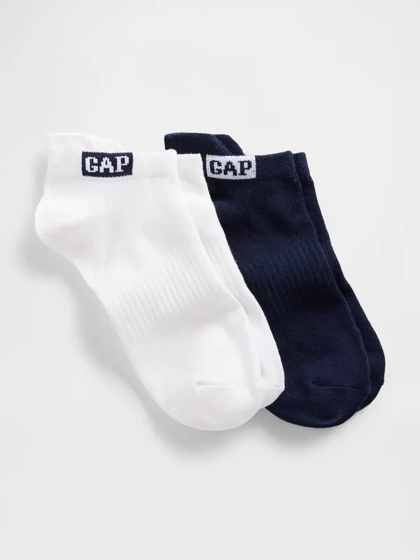 GAP GapFit Sports Socks, 2 Pairs - Ladies