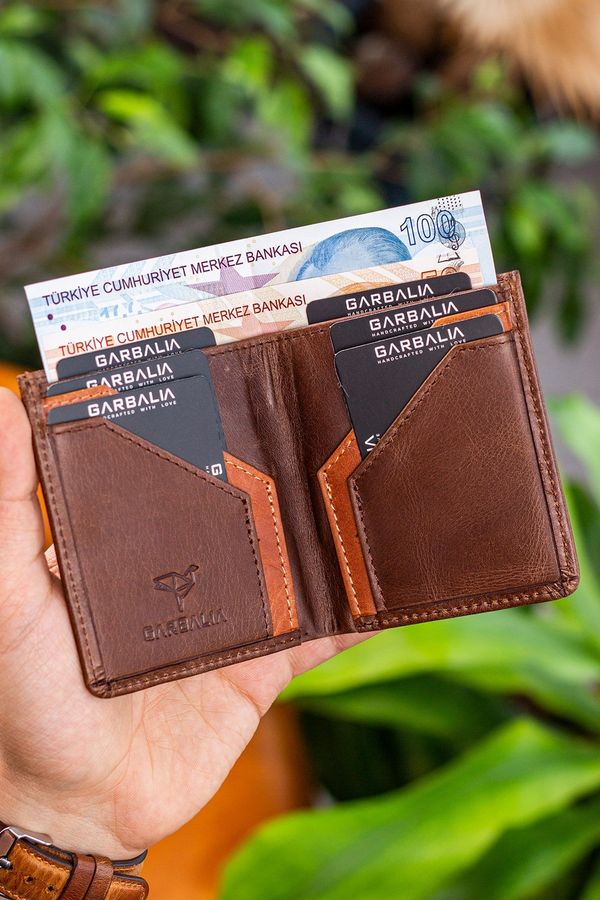 Garbalia Garbalia Men's Brown Leather Wallet