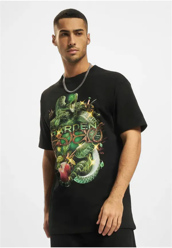 Mister Tee Garden Of Eden Oversize Tee Black
