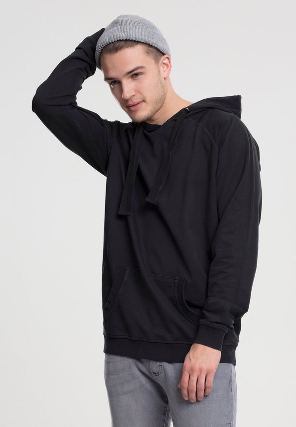 UC Men Garment washed by Terry Hoody dark grey